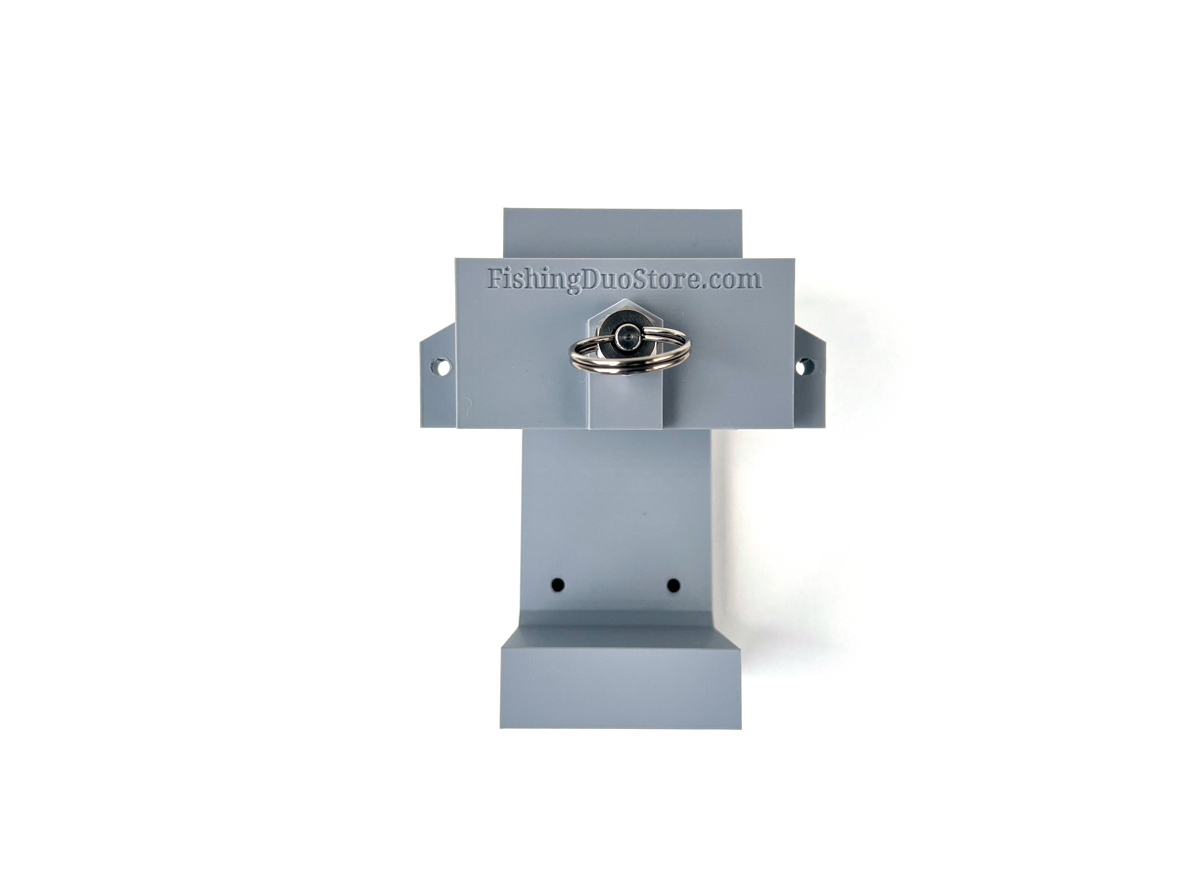 Ice Fishing Sled Bucket Bracket With Locking Clip, Connected