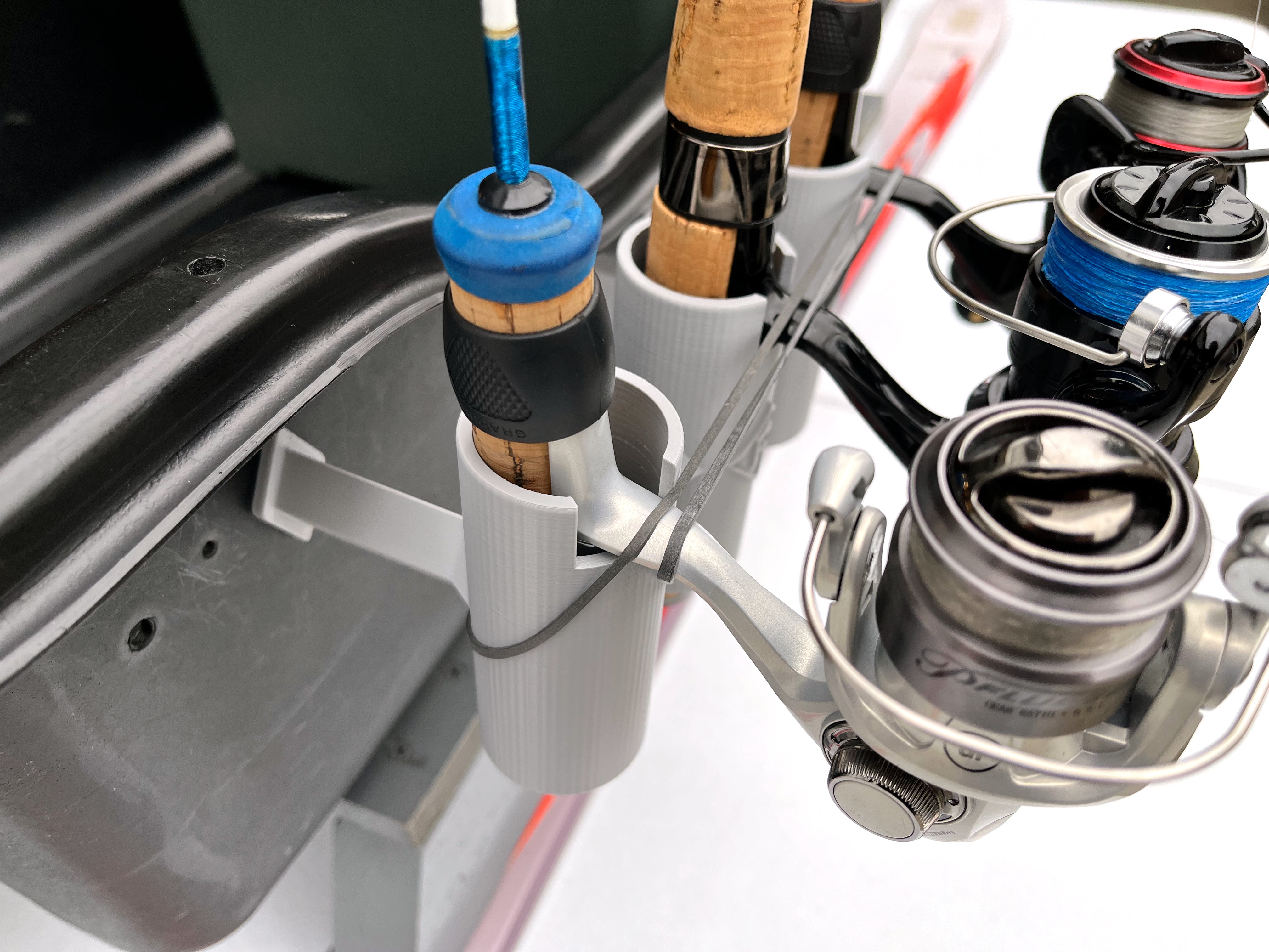 Ice Fishing Sled Rod Holder, Outdoor Proof Elastic Band